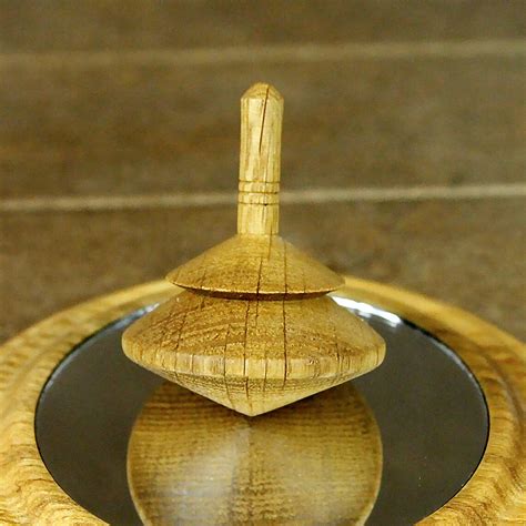 Wooden Spinning Top Toy for Children and Adults Develops Motor | Etsy