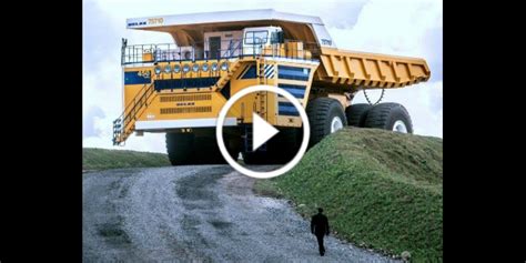 BELAZ 75710 - One Of The Biggest Dump Trucks In The World! It Is Scary How Big This Machine Is ...