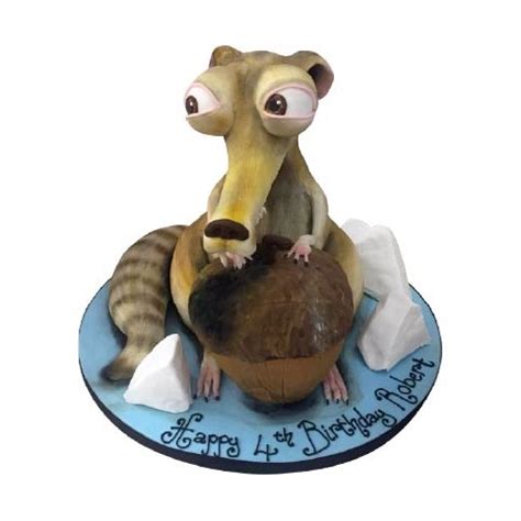 ICE AGE SCRAT By 3D Cakes