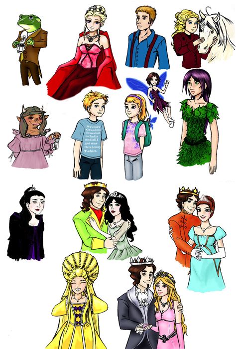 Land of Stories Characters by HollyRoseBriar on DeviantArt