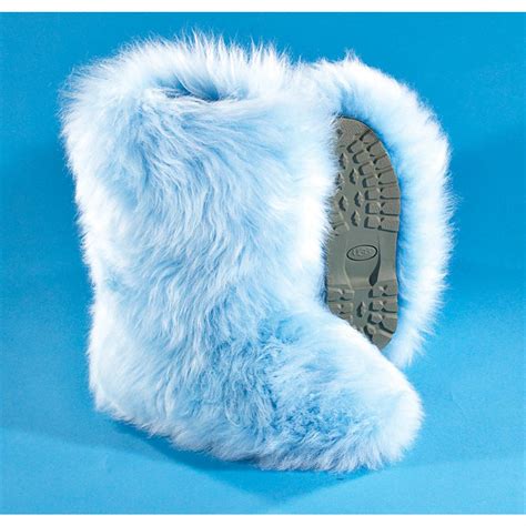 Women's UGG® Fluff Momma Boots, Light Blue - 116726, Casual Shoes at ...