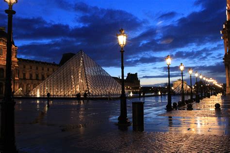 Louvre (Paris) by night photo & image | architecture, architecture at ...