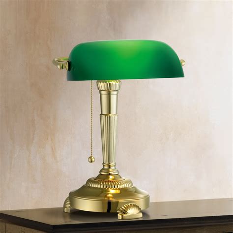 25 methods to Make Your Home Beautiful With Green bankers lamps | Warisan Lighting