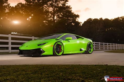 Lamborghini Huracan On Adv1 Wheels Wallpapers - Free Supercar Picture HD