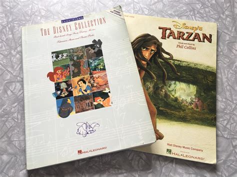 1992 the Disney Collection Easy Piano Sheet Music Book 1999 Tarzan ...