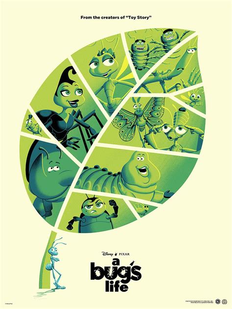 15 Beautifully Reimagined Pixar Movie Posters That Truly Capture The Spirit Of The Films | A bug ...