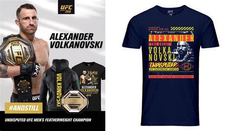 Alexander Volkanovski UFC 266 Shirts