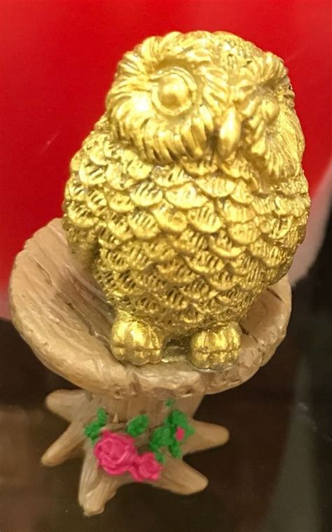 Golden Owl Statue at Rs 325 | गोल्ड प्लेटेड स्टेचू in Gurugram | ID: 19426068897