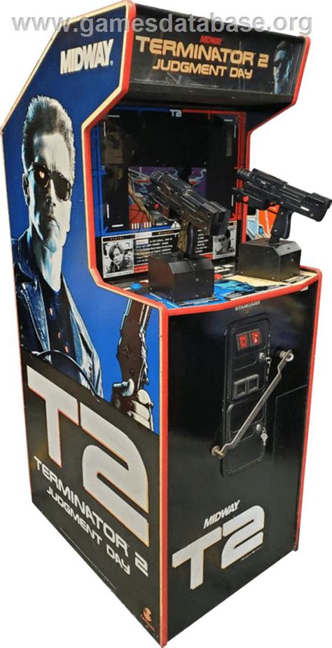 Terminator 2 - Judgment Day - Arcade - Artwork - Cabinet