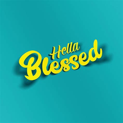Hella Blessed - VINYL HOUZE Clear Paper, Price Quote, Car Decals Vinyl, Transfer Tape, Rubbing ...