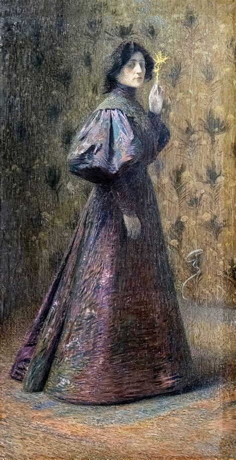 Augustins - Portrait de madame Sans, 1895 - Henri Martin Inv. 81 5 1 - Category:Paintings by ...