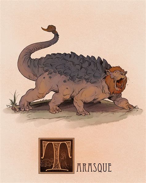 T is for Tarasque by Deimos-Remus.deviantart.com on @DeviantArt ...