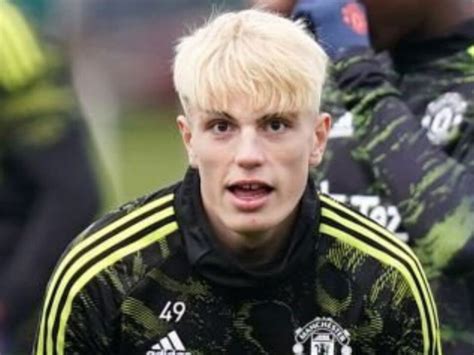 Alejandro Garnacho Goes Full Blonde As New Man Utd Deal Inches Closer – Thick Accent