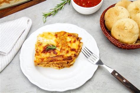 Lasagna With Bechamel And Ricotta - Foods Guy