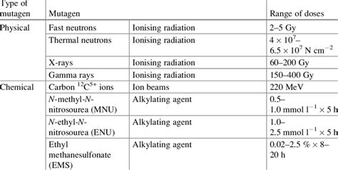 Mutagen Examples