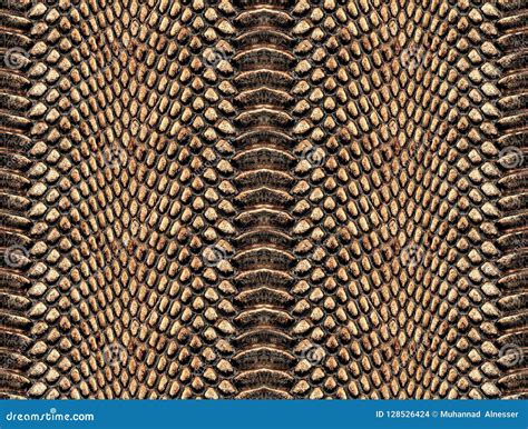 Seamless Abstract Pattern on a Skin Texture, Snake. Stock Photo - Image of predator, fashion ...