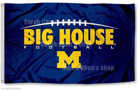 University of Michigan Wolverines Flag UM Big House Large 3x5 ...