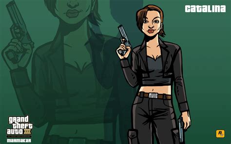 GTA 3 Catalina Artwork Style by marmakar on DeviantArt