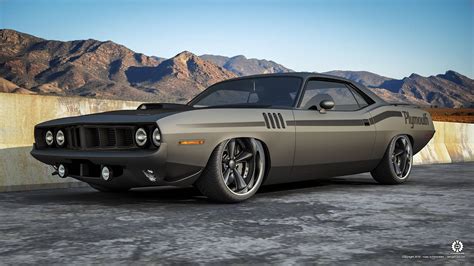 Download Plymouth Barracuda Muscle Car Wallpaper | Wallpapers.com