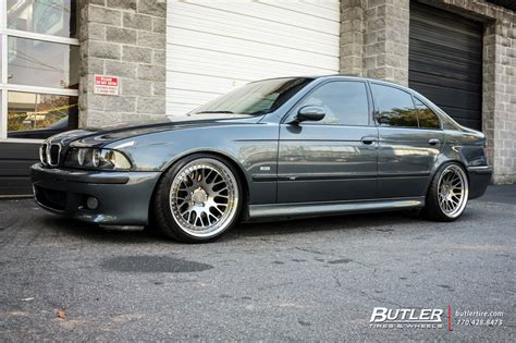 BMW M5 with 19in Rotiform LVS Wheels exclusively from Butler Tires and Wheels in Atlanta, GA ...