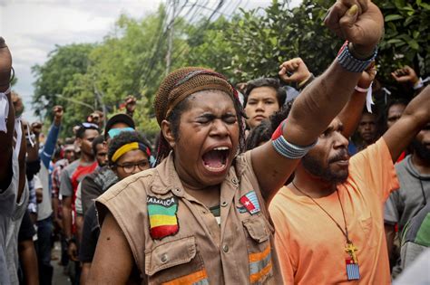 March for West Papuan Independence | Jakarta Globe