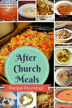 After Church Meals for Sunday – A Recipe Roundup! Slow cooker dishes ...