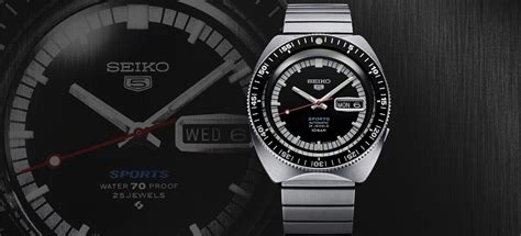 New Release: Four Seiko 5 Sports Watches to Celebrate 55 Years | aBlogtoWatch