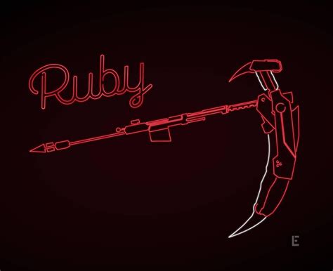 Ruby Neon Sign (thelivingethan) : r/RWBY