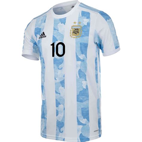 Adidas Argentina 22 Messi Home Jersey White Men's Soccer Adidas US ...