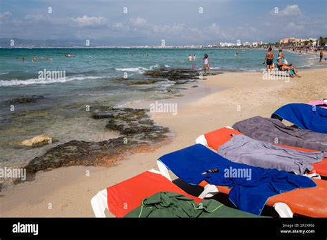 El Arenal beach Stock Photo - Alamy