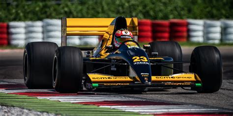 Lamborghini Restores its V12-Powered Minardi F1 Car