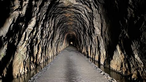 Blue Ridge Tunnel allows visitors to travel under Afton Mountain