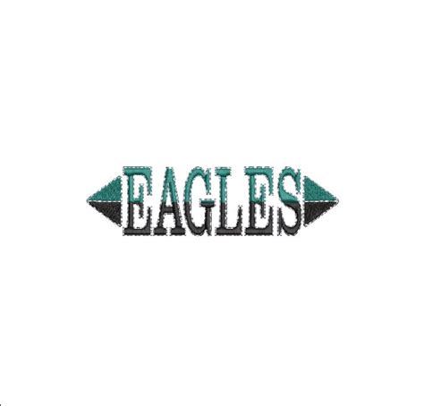 Eagles Embroidery Design 3 Sizes Design, Machine File Multicolor ...