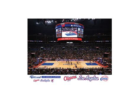 Los Angeles Clippers Arena Mural Wall Decal | Shop Fathead® for Los ...