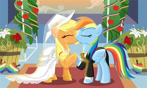 Apple Jack and Rainbow Dash Just Married. : r/mylittlepony