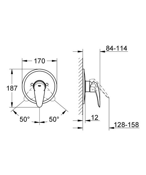 Eurodisc Single-lever shower mixer | GROHE