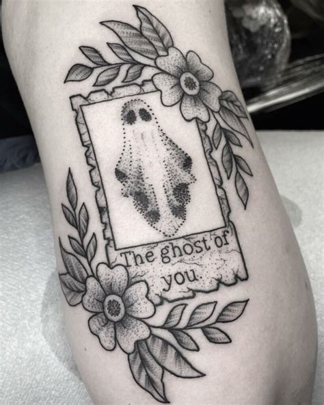 12 Tiny Ghost Tattoo Ideas To Inspire You!