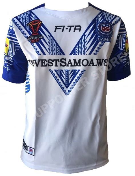 Samoa Rugby League Toa Samoa RLWC Away Jersey Adults Sizes S-5XL!7 - NRL