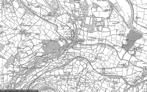 Historic Ordnance Survey Map of Gilwern, 1879 - 1903