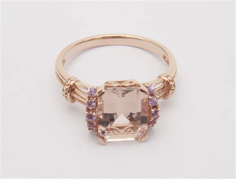 QVC Jewelry: Morganite Ring | Smithsonian Institution