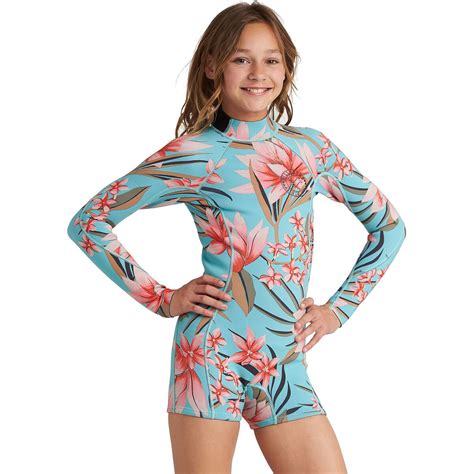 Billabong Teen Spring Fever Long-Sleeve Wetsuit - Girls' - Kids