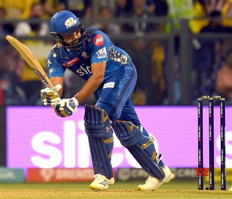 Mumbai: MI captain Rohit Sharma plays a shot during the IPL 2023 #Gallery - Social News XYZ