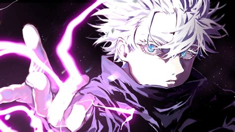 Gojo Hollow Purple Wallpaper 4k Gojo Satoru Jujutsu Kaisen Sukuna ...