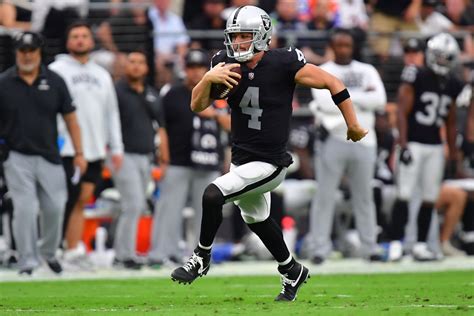 Derek Carr after Las Vegas Raiders beat the Denver Broncos - Sports ...