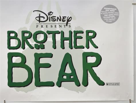 Brother Bear (Christmas Teaser / Advance Version) - Original Movie Poster