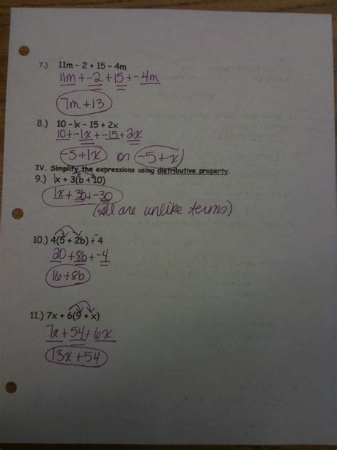 Mrs. Serpas' Math: 6th grade math practice test key