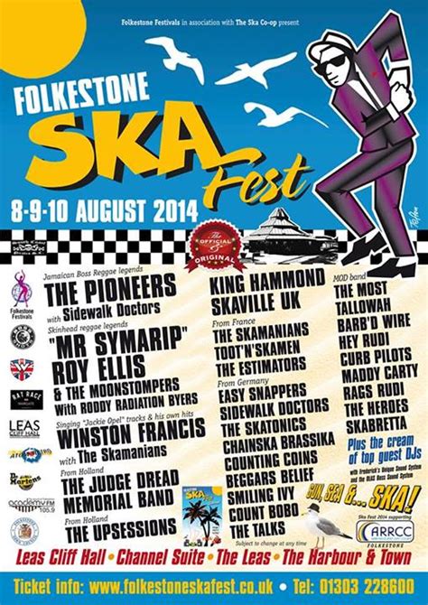 All About The Ska Festivals 2014 - REGGAE STEADY SKA