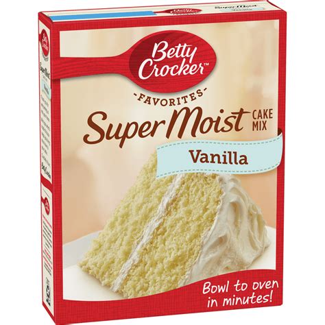 Betty Crocker Vanilla Cake Mix Reviews | The Cake Boutique