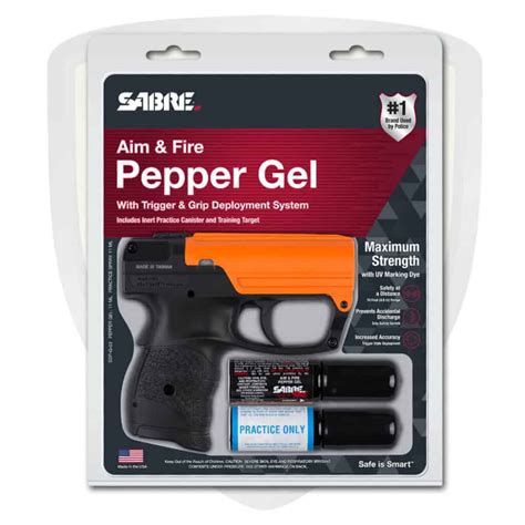 Sabre Pepper Spray Gun – Accurate and Easy-to-Use Self-Defence