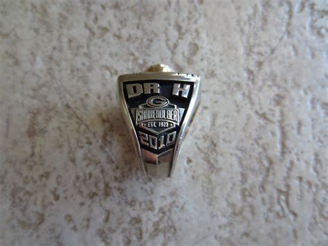 Lot Detail - 2011 Green Bay Packers shareholder Super Bowl 45 ring with ...